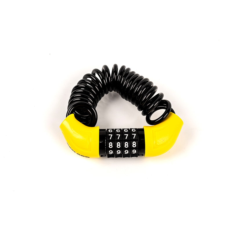 140 cm Heslo Coil Lope oceľový zámok kábla